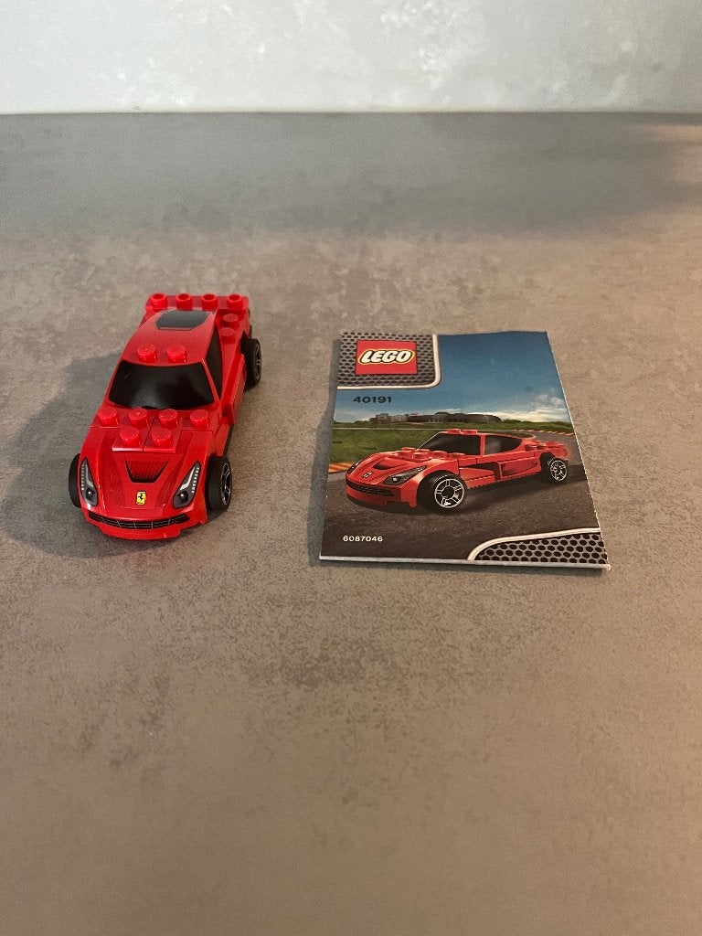 Lego Ferrari 40191 en 30194, Lego, Ophalen of Verzenden, Compleet, Complete set