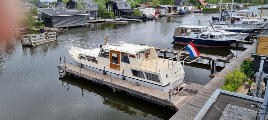 Kinkspant Kruiser incl boeg en hekschroef, Watersport en Boten, Ophalen, Gebruikt, Staal, 50 pk of meer