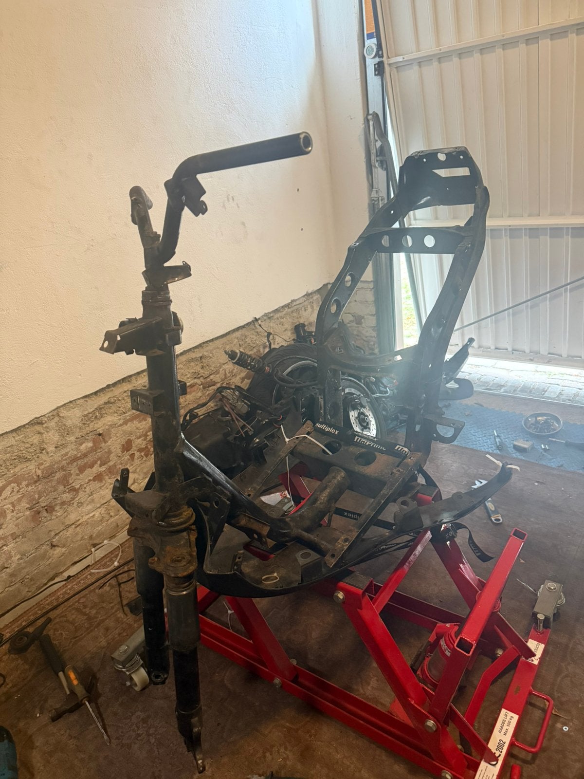 Zip brom frame WOK!, Fietsen en Brommers, Ophalen, Zo goed als nieuw, Benzine, Piaggio