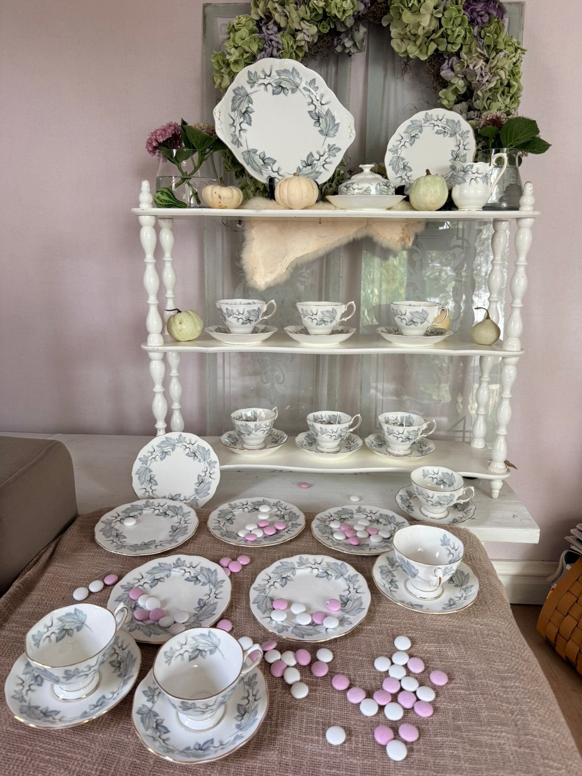 Royal Albert Silver Maple 10/7 pers porseleinen servies, Ophalen
