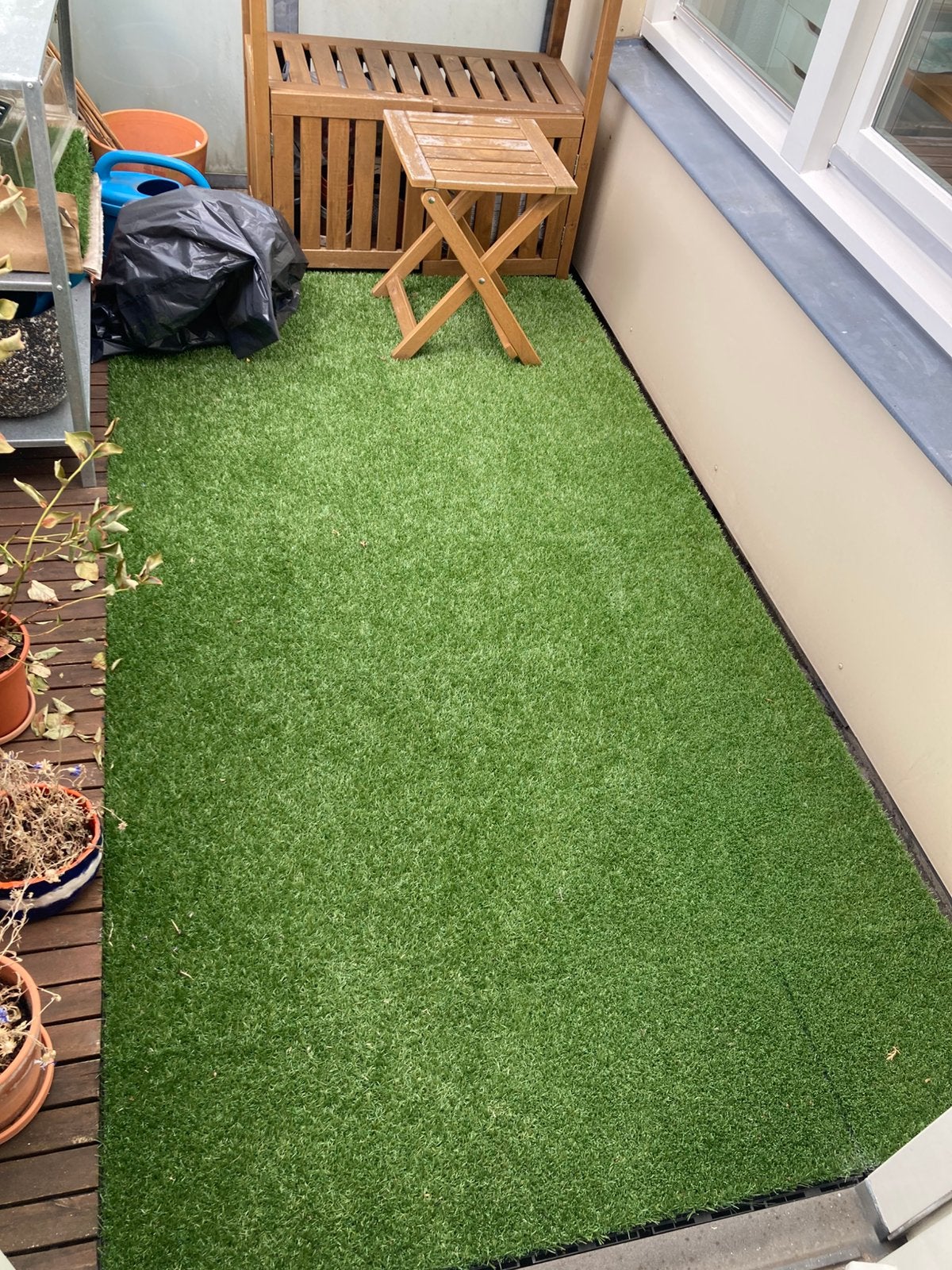 Ikea RUNNEN kunstgras 3,24m2, Ophalen, Zo goed als nieuw, Minder dan 10 m², Kunstgras