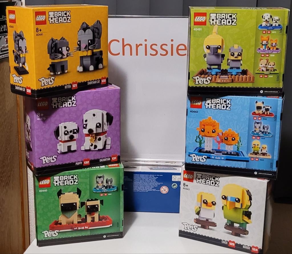 Lego Brickheadz Pets sets, Ophalen, Nieuw