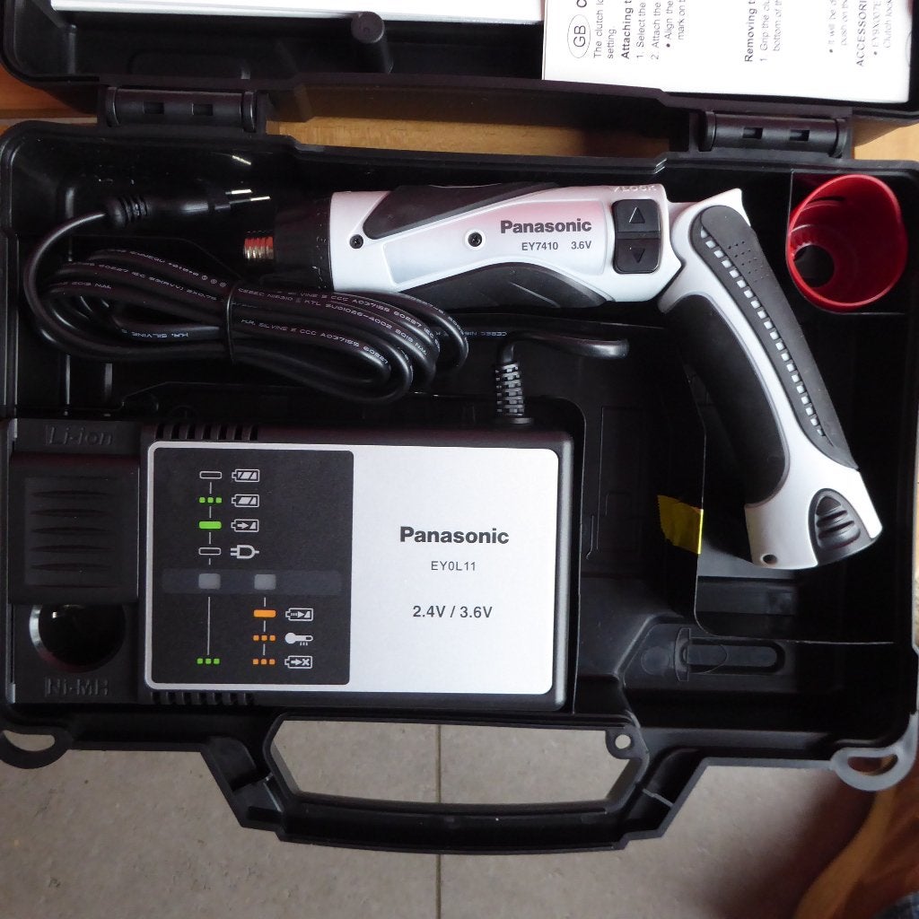 Panasonic accu boor/schroefmachine EY-7410 NIEUW, Ophalen, Nieuw, Minder dan 400 watt, Boor- en Schroefmachine