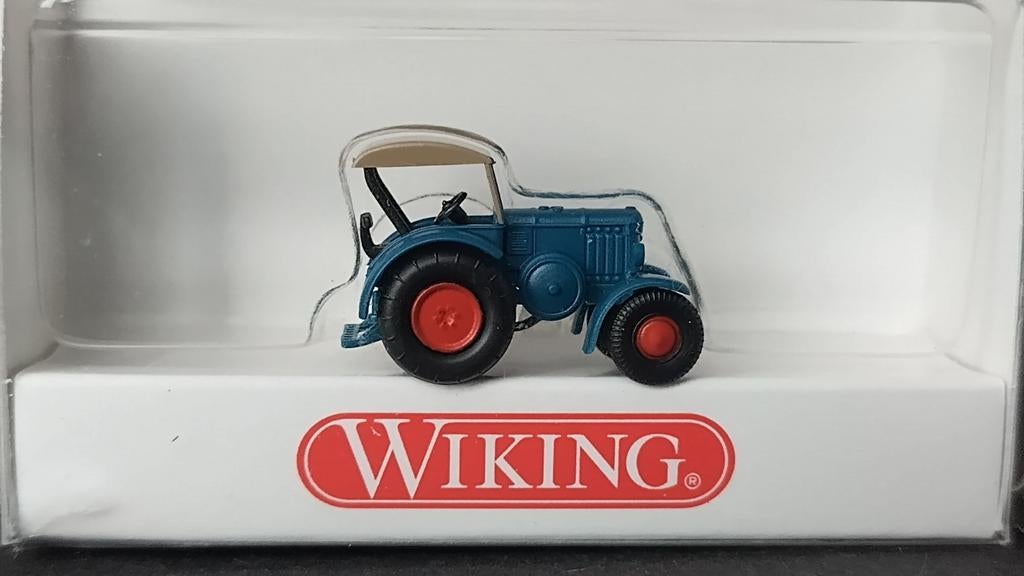 Lanz Bulldog 1;160 N spoor Wiking Pol, Wiking Modellbau GmbH, Tractor of Landbouw, Nieuw, Ophalen of Verzenden