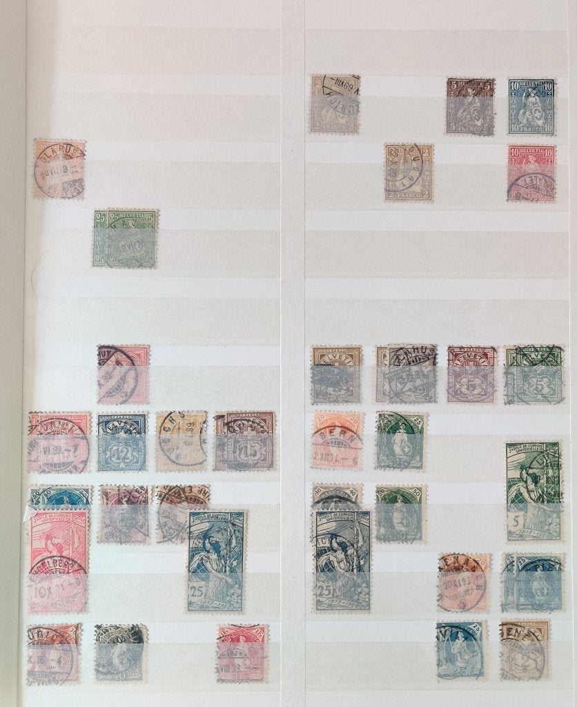 Zwitserland gestempelde Postzegels, Ophalen of Verzenden, Buitenland