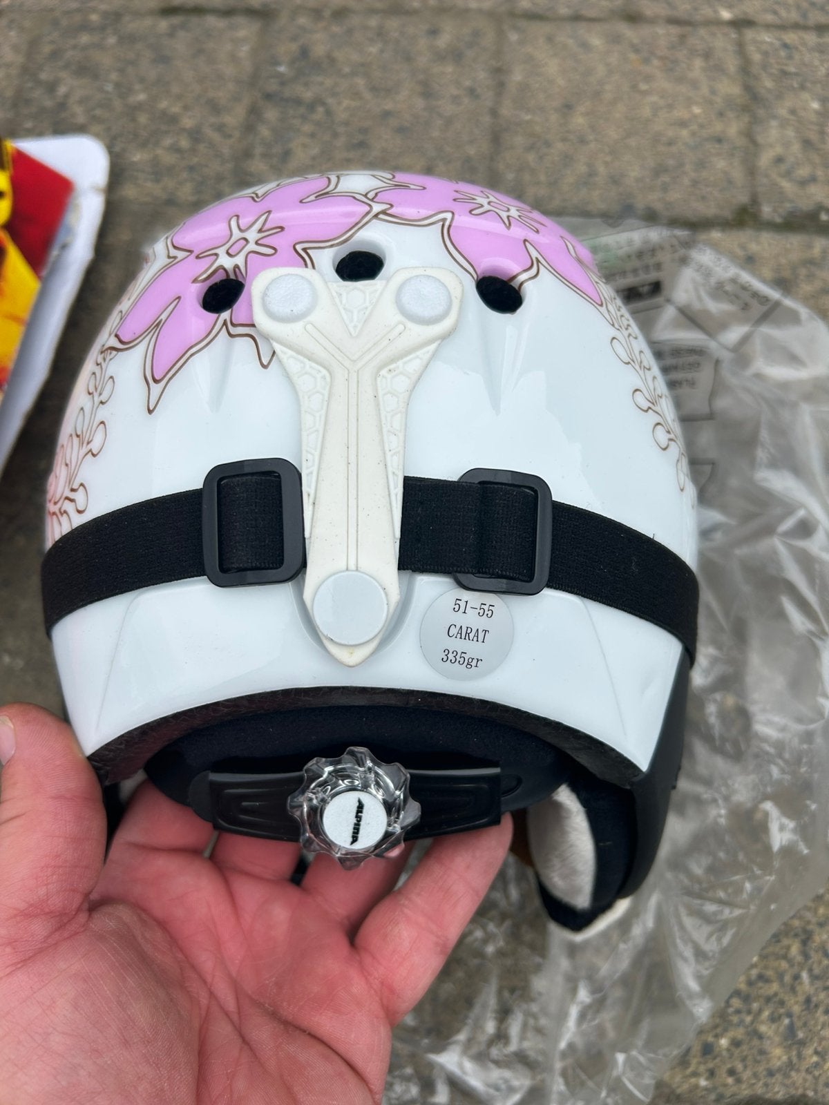 Carat ski helm 51-55, Ophalen of Verzenden, Zo goed als nieuw, S