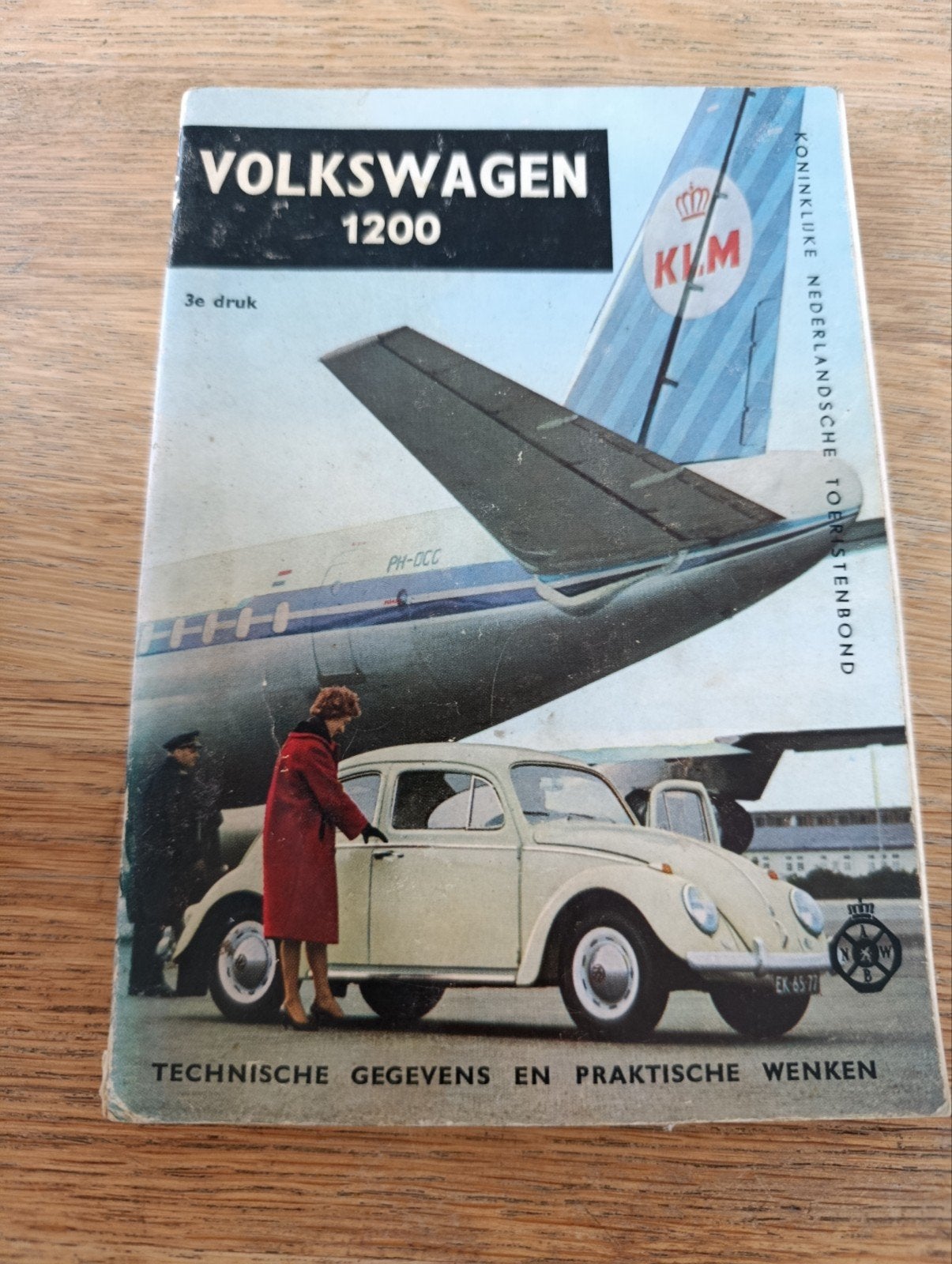 Volkswagen 1200, 3e druk, technische gegevens, Ophalen of Verzenden, Gelezen, Volkswagen
