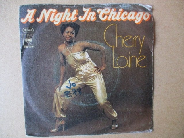 s3143 cherry laine - a night in chicago, Cd's en Dvd's, Ophalen, Gebruikt, 7 inch, Overige genres