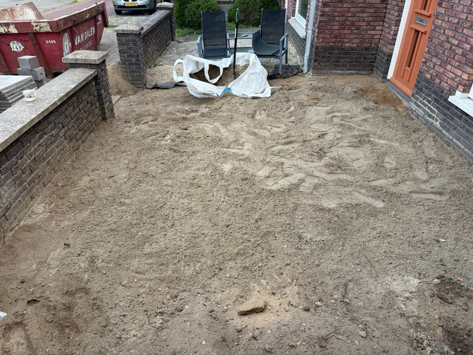 Stratenmaker, Ophalen of Verzenden, Zo goed als nieuw, Beton, Terrastegels
