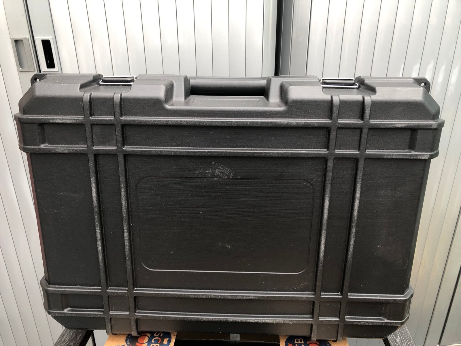 Robuuste Zwarte Gereedschapskoffer - Leeg, Ophalen of Verzenden, Gebruikt