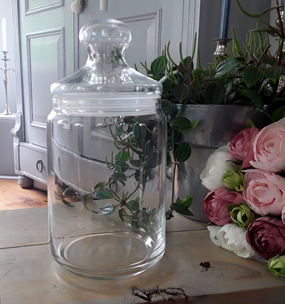Luminarc voorraadpot - bewaarpot - snoeppot - inhoud 1 liter, Ophalen of Verzenden, Voorraadpot, Overige merken, Glas