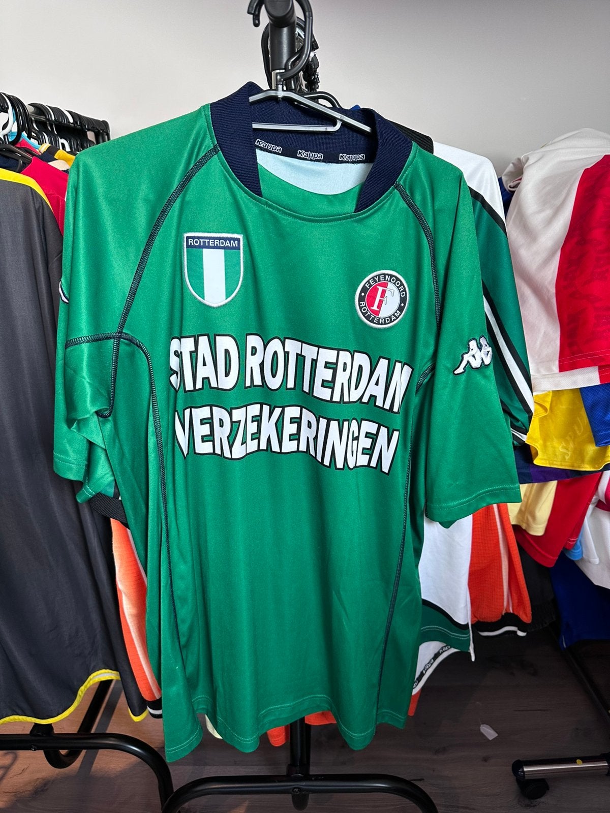 Oud Feyenoord voetbal shirt uit 2002/2003, Maat XL, Verzenden, Zo goed als nieuw, Shirt
