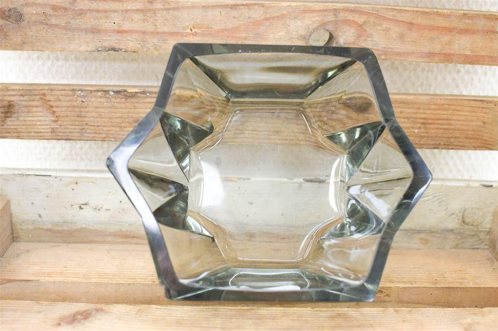 Murano schaaltje 45016, Huis en Inrichting, Woonaccessoires | Schalen en Manden, Ophalen of Verzenden, Gebruikt, Rond, Glas