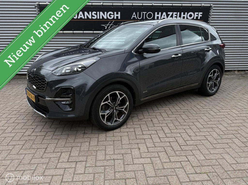 Kia Sportage 1.6 T-GDI 4WD GT-Line PlusLine | Bomvol! | 360, Auto's, Kia, Bedrijf, Te koop, Sportage, 360° camera, 4x4, ABS, Achteruitrijcamera
