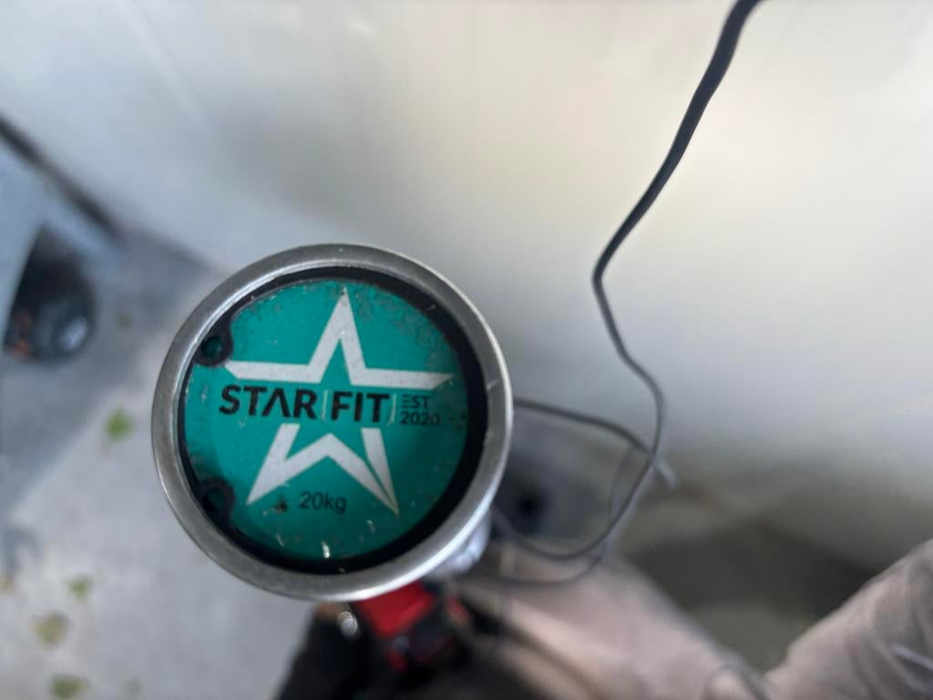 Starfit Competitie Barbell - Nieuw in de koker, Ophalen, Starfit, Zo goed als nieuw, Starfit