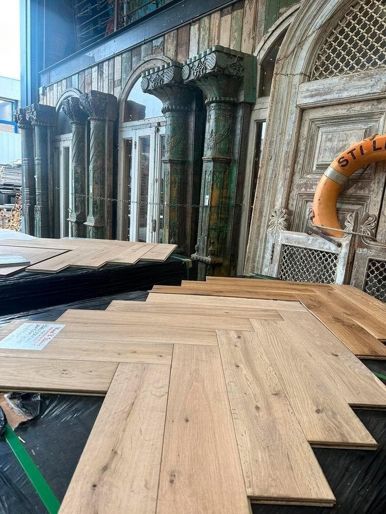 WEEKAANBIEDING EIKEN VISGRAAT KANT & KLAAR GEOLIED, Ophalen of Verzenden, Nieuw, Parket