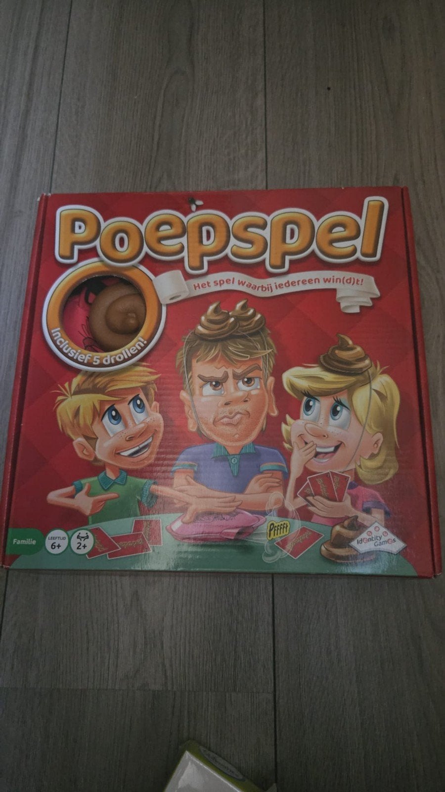 Poepspel - Hilarisch familiespel!, Ophalen, Gebruikt