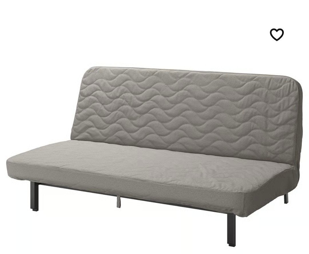 Ikea NYHAMN
3-seat sofa-bed, Ophalen, Tweepersoons, 140 cm, Zo goed als nieuw