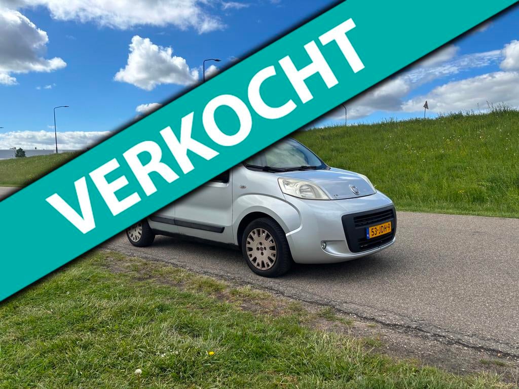 Fiat Qubo 1.4 Dynamic, Auto's, Fiat, Voorwielaandrijving, 15 km/l, 4 cilinders, 400 kg