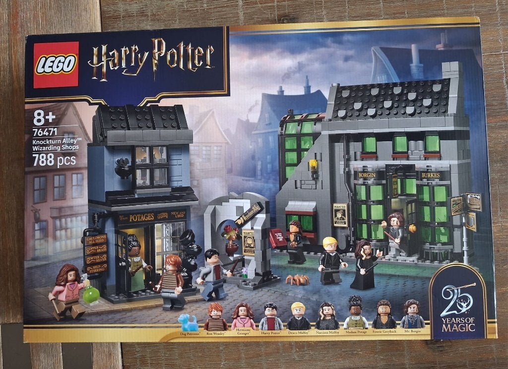 LEGO Harry Potter Verdonkeremaansteeg tovenaarswinkels 76471, Ophalen of Verzenden, Complete set, Compleet, Lego