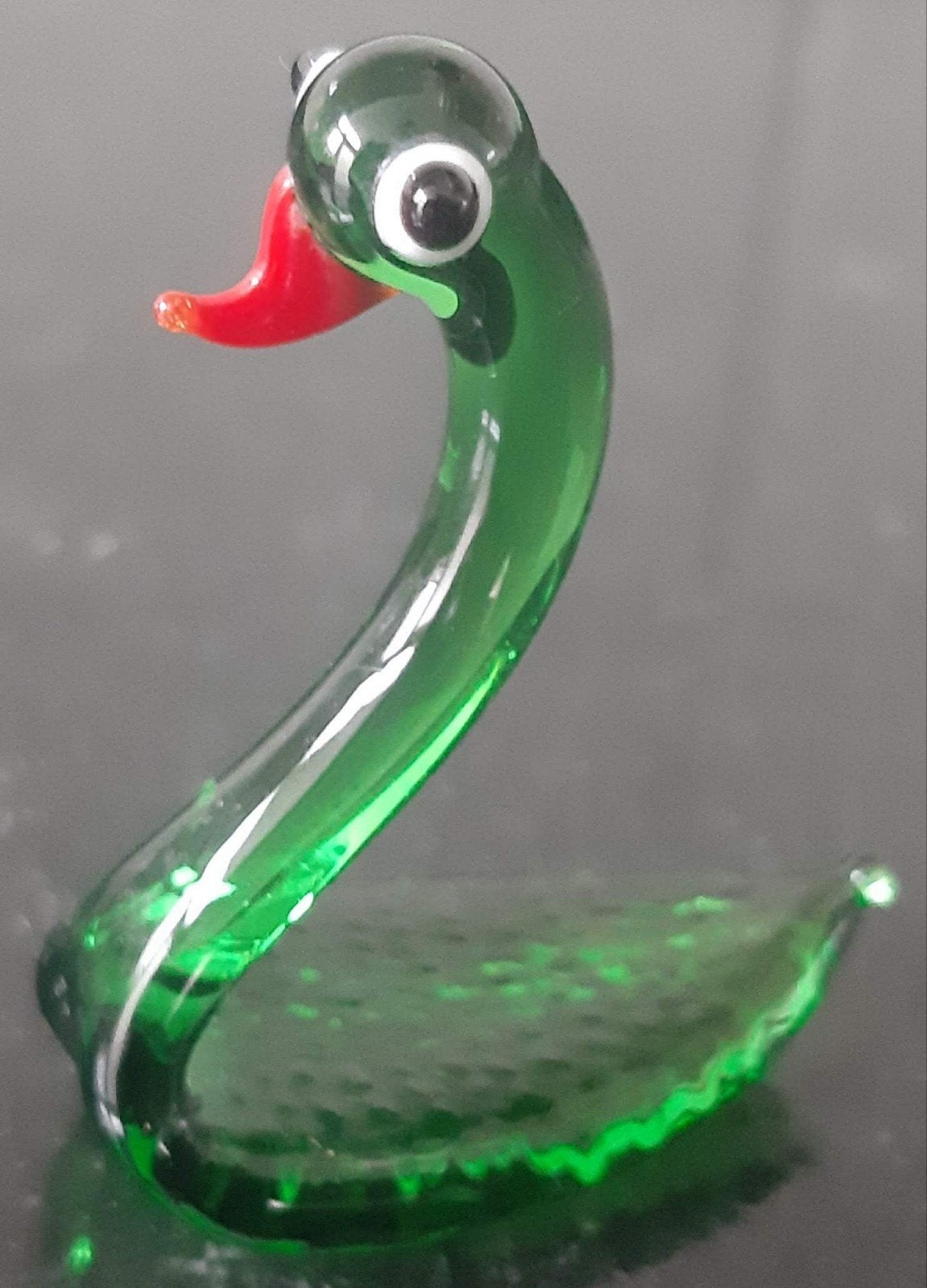 Glaskunst beeldje zwaan, Antiek en Kunst, Ophalen of Verzenden