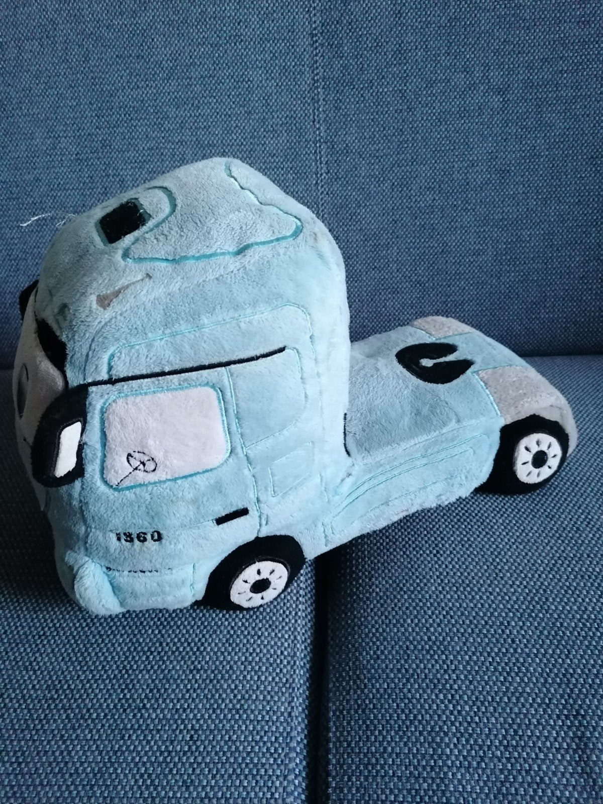 Mercedes-Benz Actros vrachtwagen knuffel, Overige merken, Overige karakters, Overige typen, Blauw