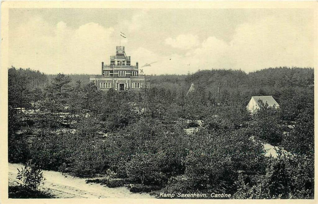381-146-033 Vierhouten Kamp Saxenheim Cantine, Verzenden, Voor 1920, Gelderland