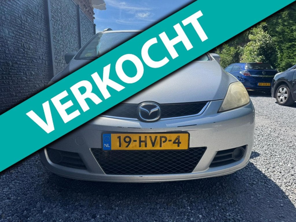 Mazda 5 1.8 Touring, Auto's, Mazda, Bedrijf, Te koop, ABS, Airbags, Airconditioning, Automatische klimaatregeling, Boordcomputer