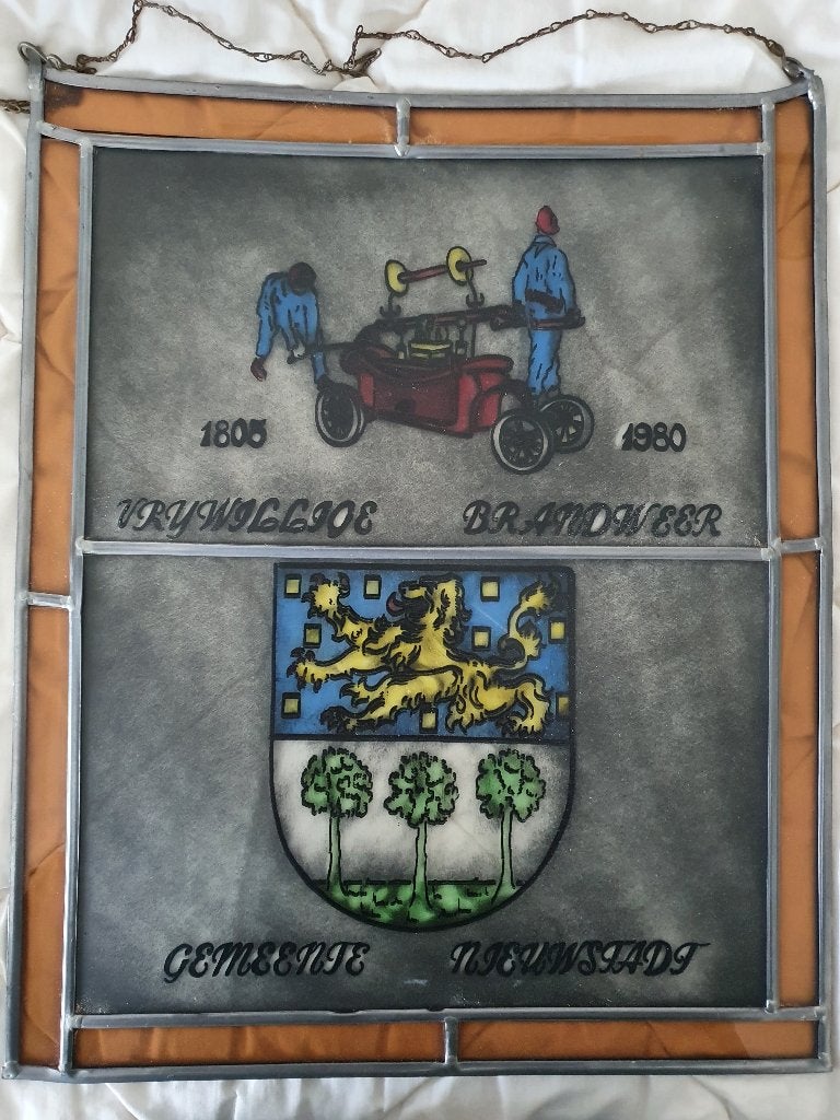 glas in lood, Antiek en Kunst, Ophalen of Verzenden