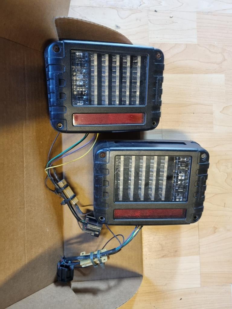 LED Achterlichten en Koplampen voor Jeep Wrangler, Ophalen, Jeep