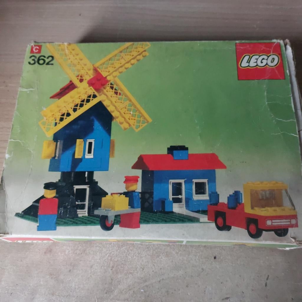 Vintage LEGO 362 Windmolen (1975) - Bijna Compleet, Kinderen en Baby's, Speelgoed | Duplo en Lego, Gebruikt, Lego, Complete set