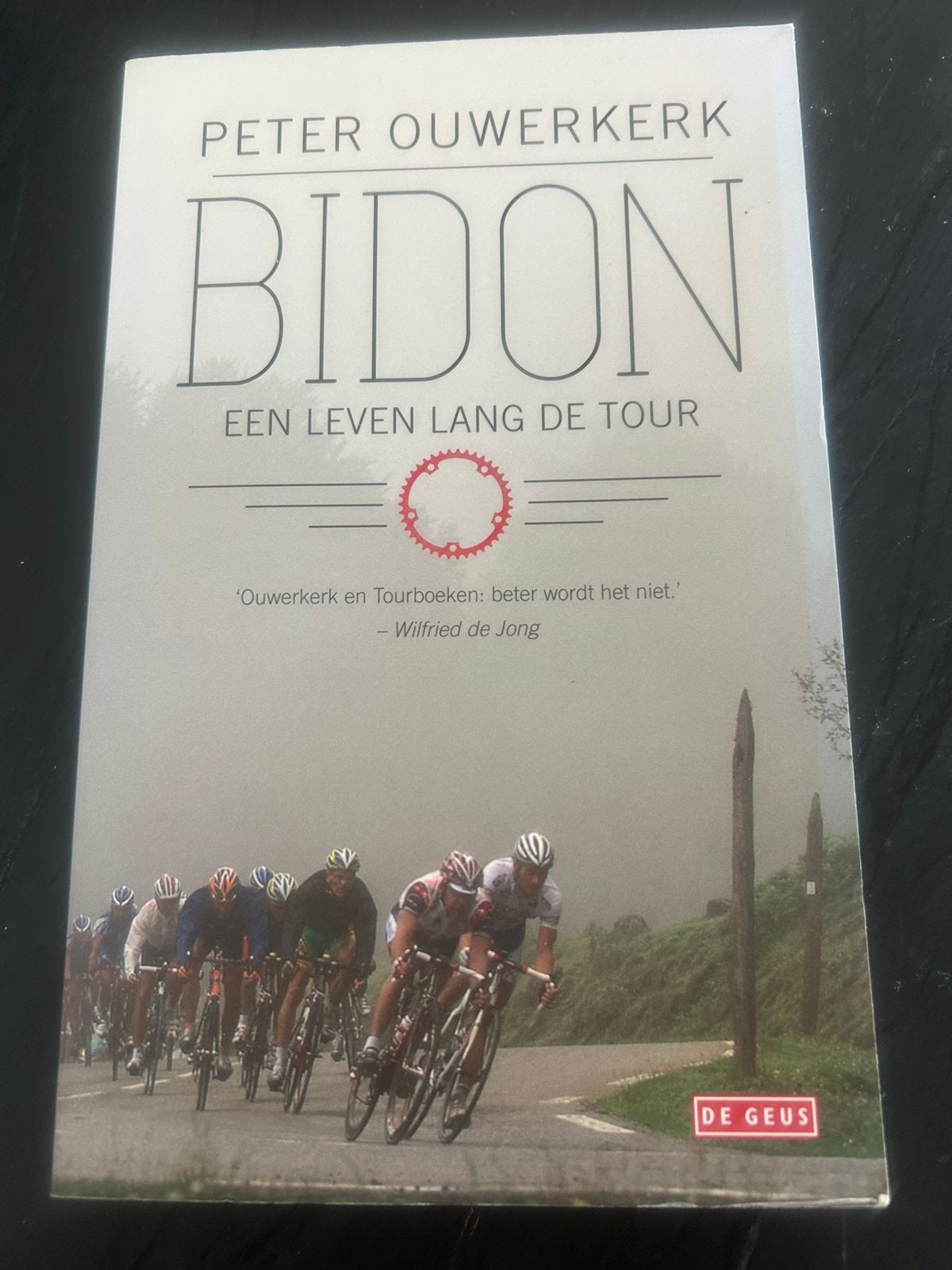 BIDON  een leven lang de Tour de France PETER OUWERKERK, Verzenden, Zo goed als nieuw, Lopen en Fietsen