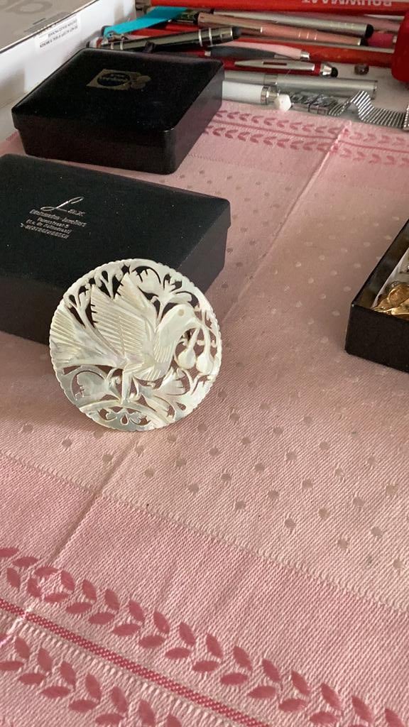 Broches, Verzenden, Zo goed als nieuw, Overige kleuren, Overige materialen