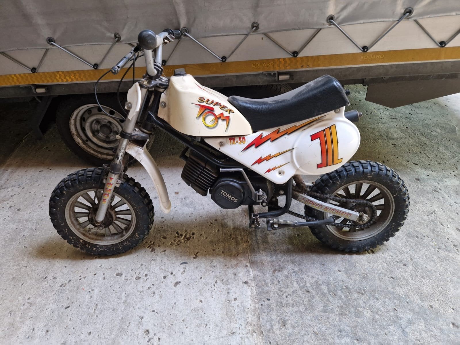 Tomos Super Tom TX-50, Fietsen en Brommers, Brommers | Tomos, Ophalen of Verzenden, Gebruikt