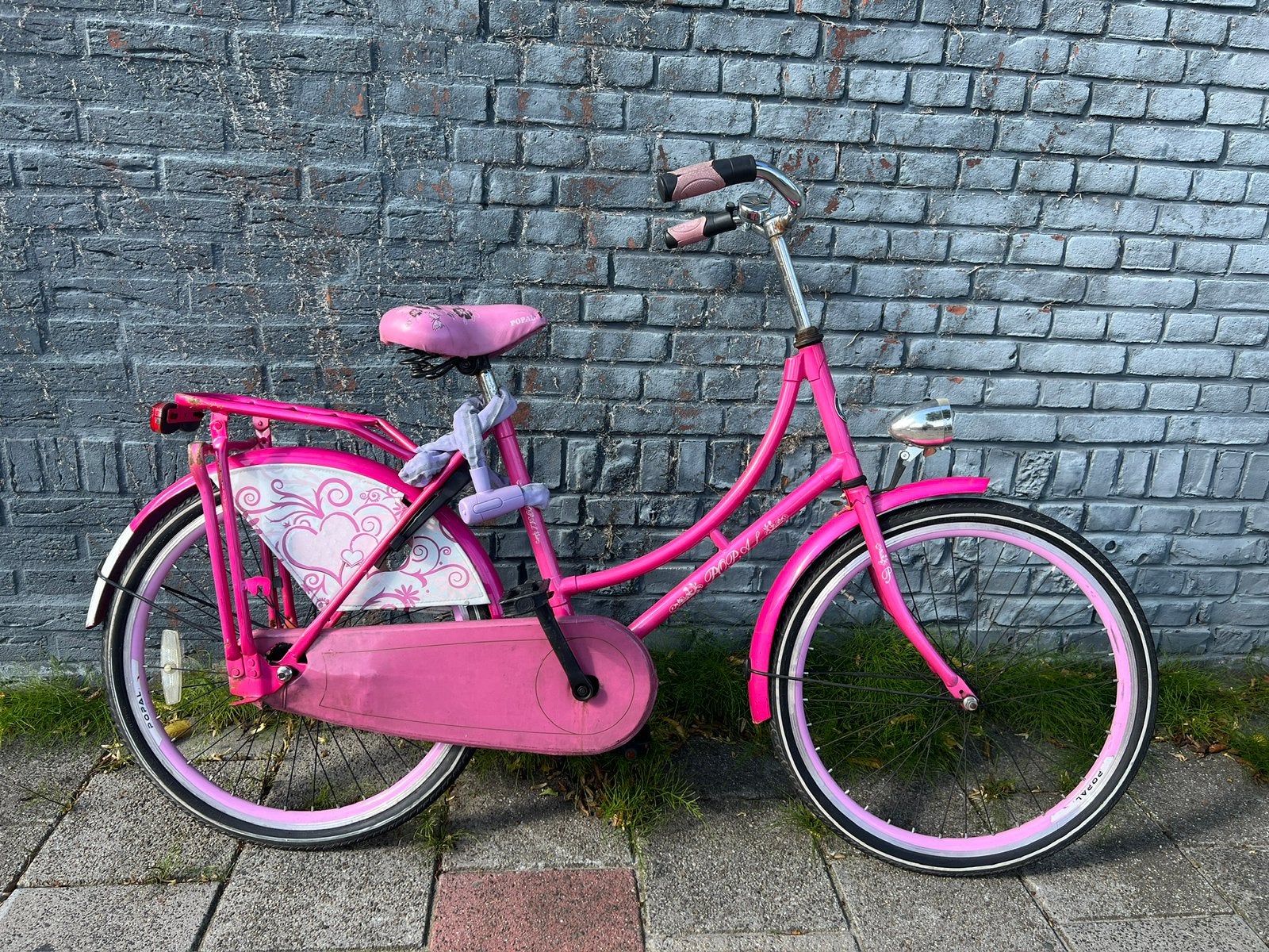 Meisjesfiets, 24 inch wielen, Fietsen en Brommers, Fietsen | Meisjes, Ophalen, Gebruikt, 24 inch
