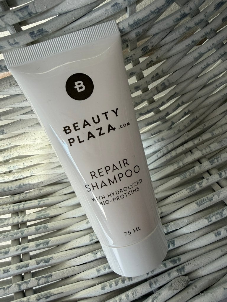 NIEUW > Tube Beauty Plaza Repair Shampoo / 75 ml, Verzenden, Nieuw, Shampoo of Conditioner
