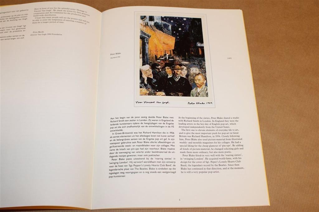 Hommage aan Van Gogh — 20 kunstenaarsaffiches [1990], Boeken, Ophalen of Verzenden, Gelezen