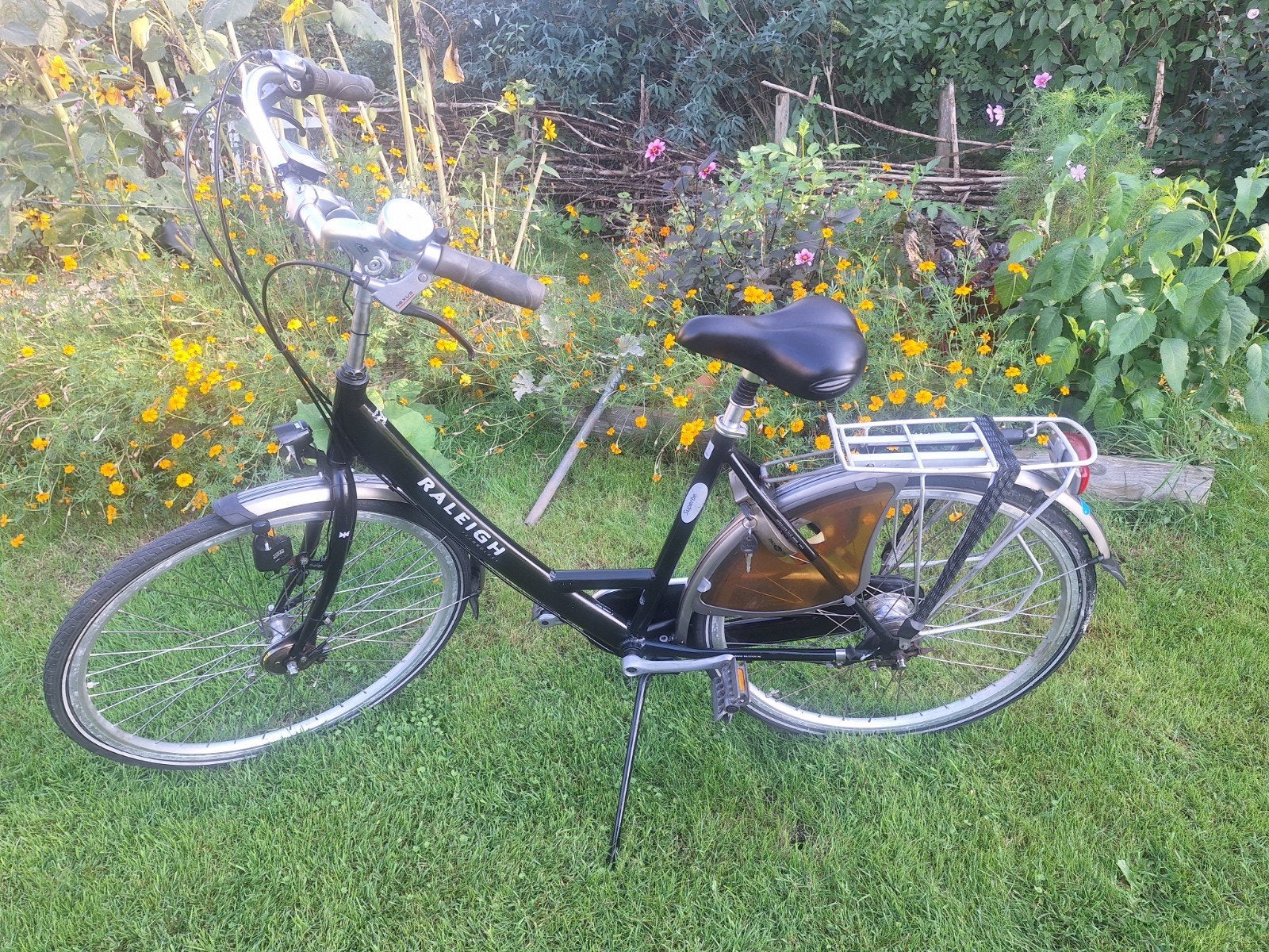 Raleigh Superbe Damesfiets - 7 versnellingen, AXA slot, Ophalen, Gebruikt, Versnellingen