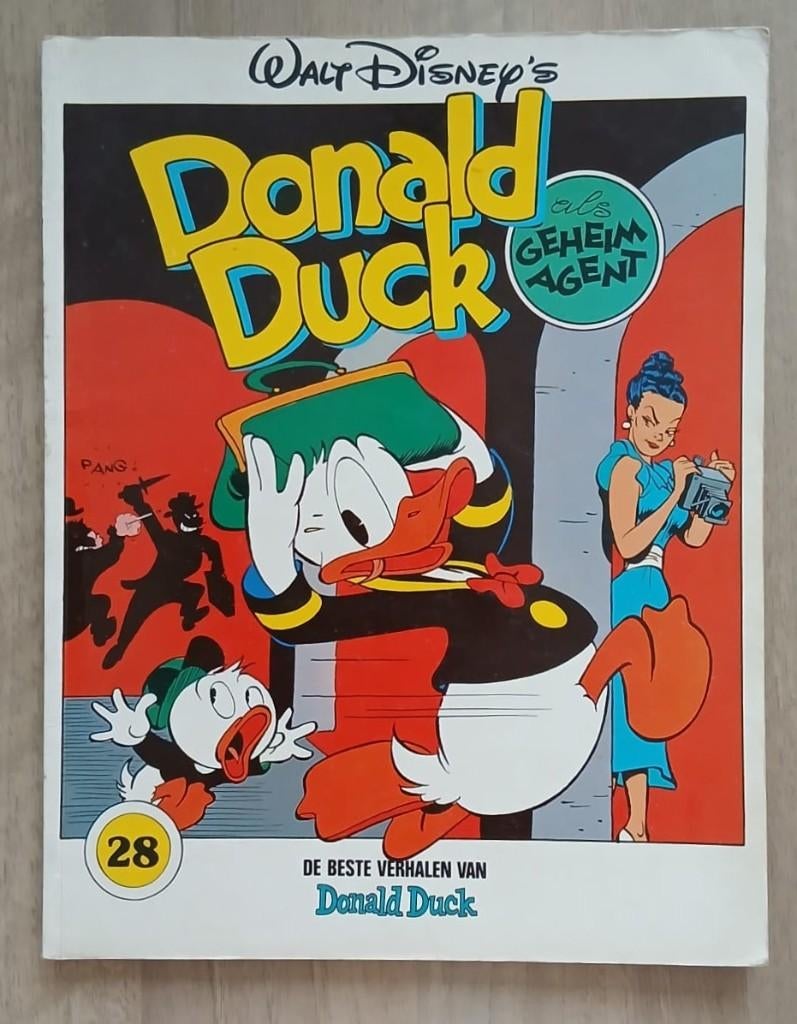 Donald Duck als geheim agent. Carl Barks. 1982. 1e druk., Boeken, Stripboeken, Gelezen, Carl Barks, Eén stripboek, Ophalen of Verzenden