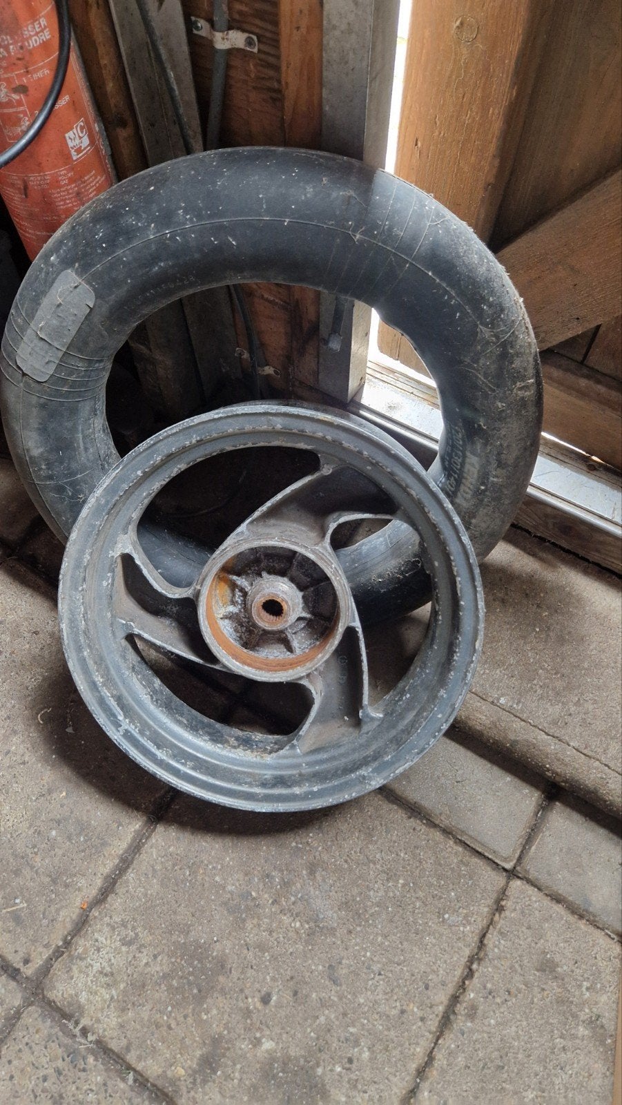Peugeot Vivacity velg, Ophalen of Verzenden, Gebruikt, Overige typen, Peugeot