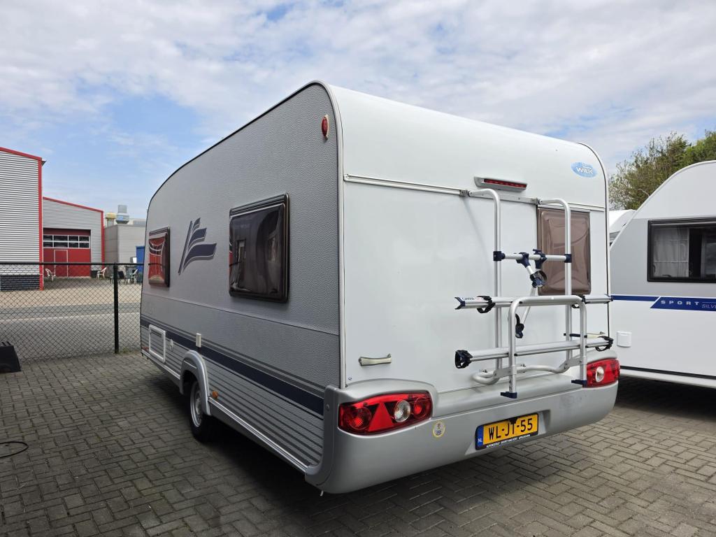 Wilk S4 450 SE Mover, Voortent,enkele bedden, keurig!, Treinzit, 4 tot 5 meter, Overige typen, Wilk
