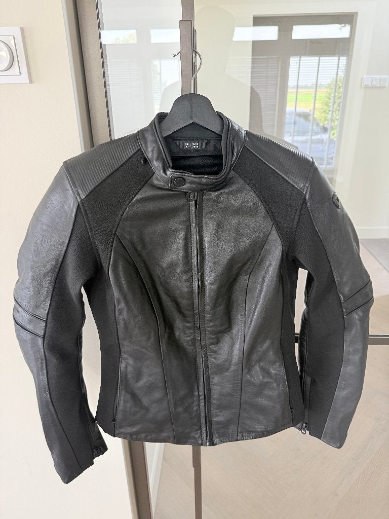 REV’IT! MACI LADIES LEREN MOTORJAS – €175, Jas | leer, Ophalen of Verzenden, Rev'it, Dames