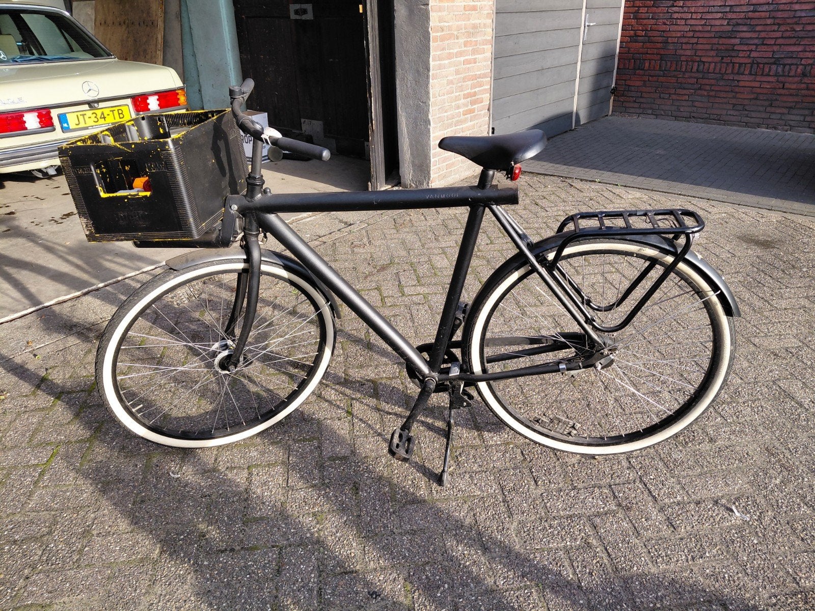 Van Moof fiets, Terugtraprem, Gebruikt, 53 tot 57 cm, Ophalen