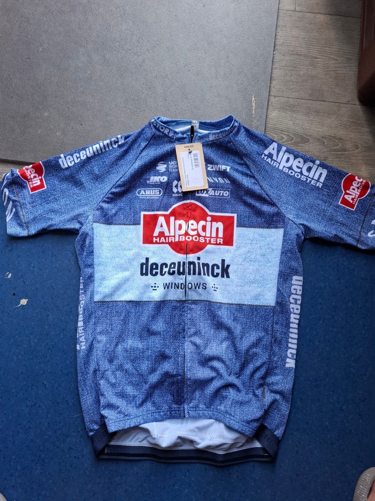 alpecin deceuninck wielershirt nieuw maat xl heren