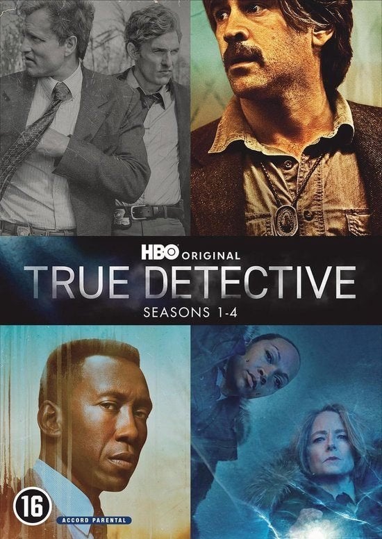 True Detective - Seizoen 1 t/m 4, nieuw, Geseald. DVD., Cd's en Dvd's, Dvd's | Tv en Series, Alle leeftijden, Inclusief doosje