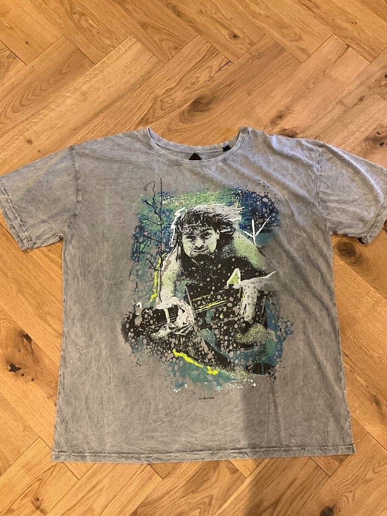 Kurt Signature T-shirt grijs van Kurt Cobain Maat XXXL, Verzamelen, Kurt Signature T-shirt grijs van Kurt Cobain Maat XXXL, REGIN