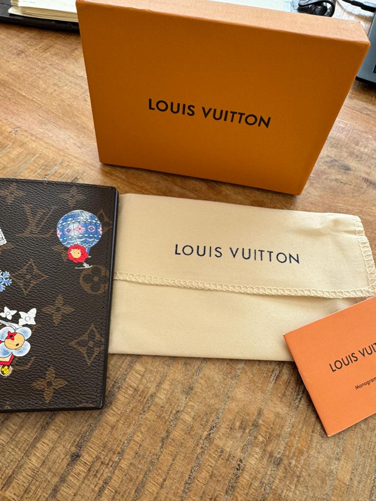 Louis vuitton paspoorthouder, Verzenden, Bruin, Handtas