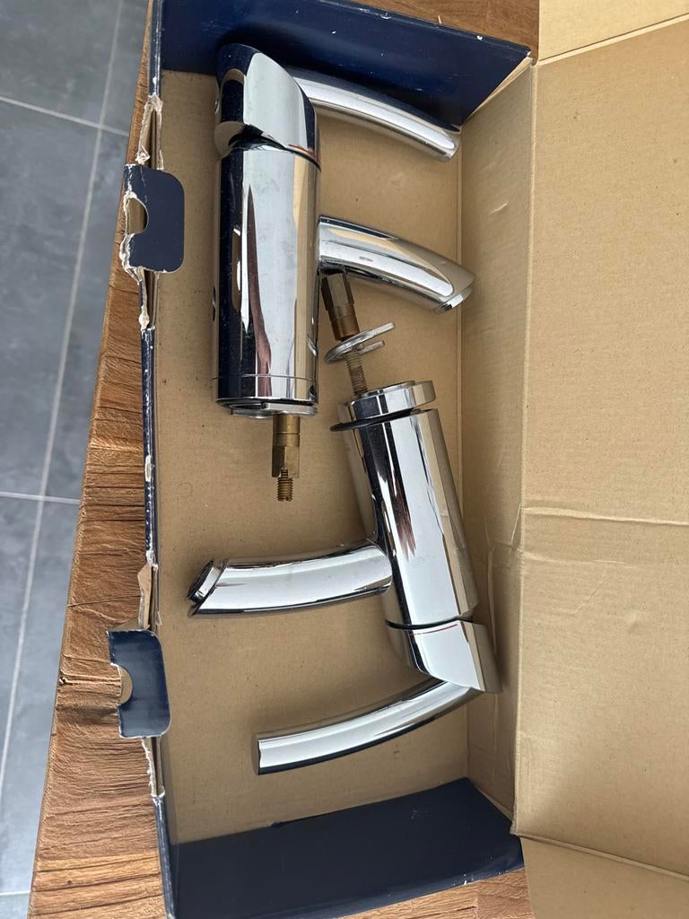 Grohe Eurosmart Kranen - zo goed als Nieuw in doos, Ophalen of Verzenden, Nieuw, Chroom, Kraan