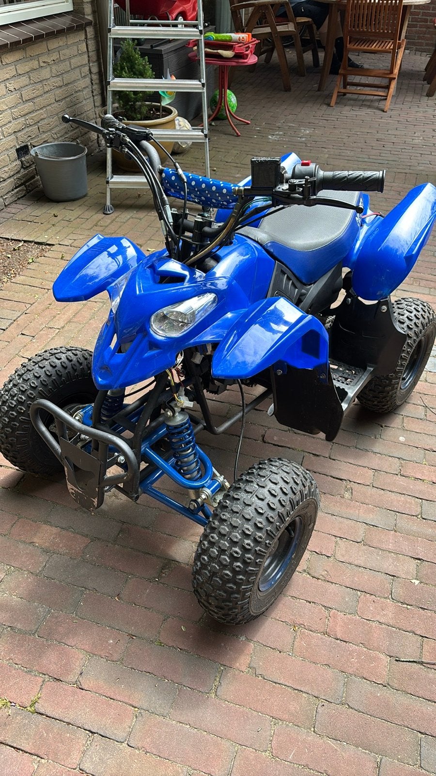 Nitro Motors Kinderquad Blauw - Perfect voor Avontuur!, 1 cilinder, 11 kW of minder