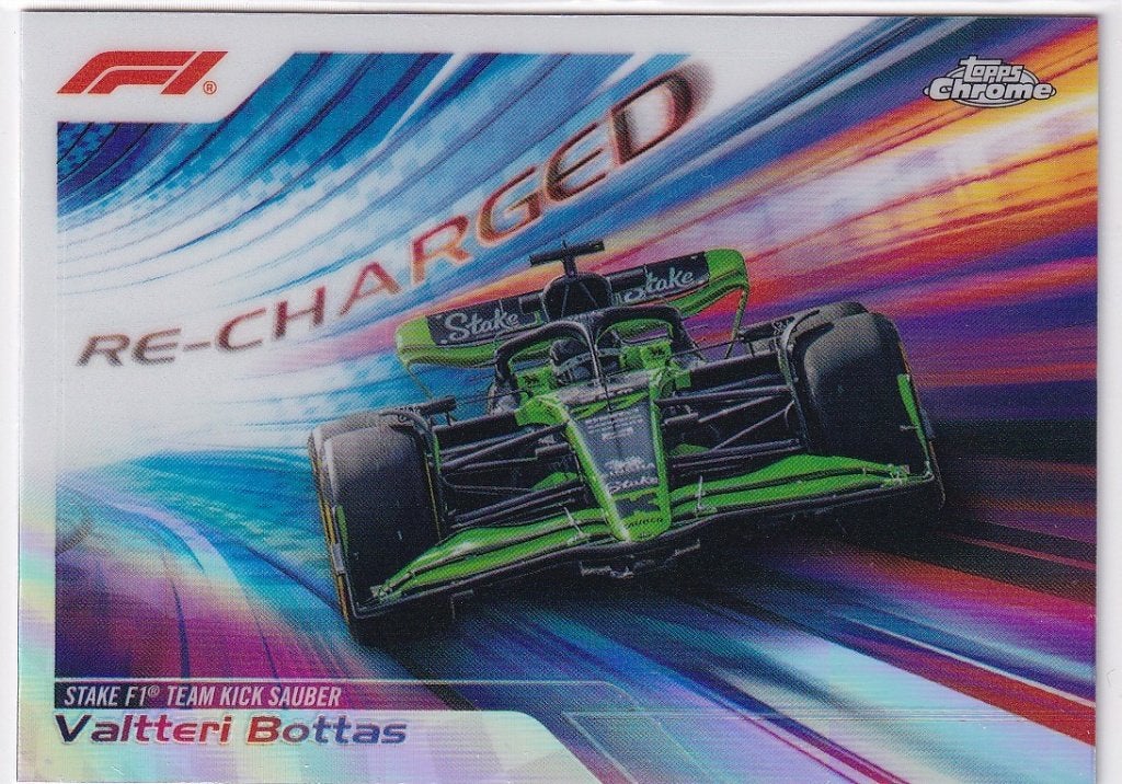 Valtteri Bottas Recharged Refractor #RECH-13, Verzenden, Nieuw, Formule 1